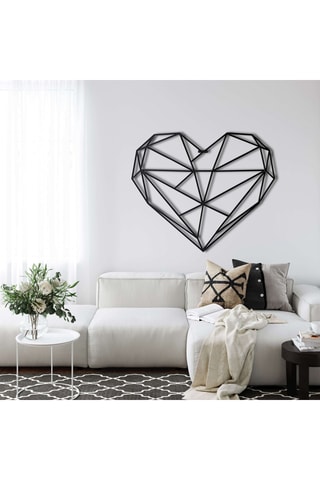 Décoration murale - 76 x 63 cm - Noir