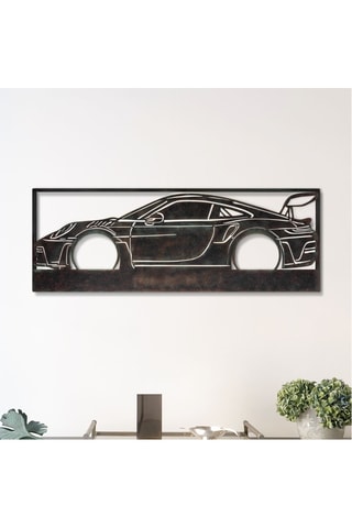 Décoration murale - 32 x 90 cm - Noir