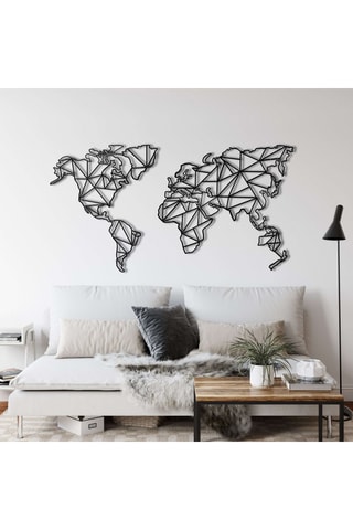 Décoration murale - 100 x 53 cm - Noir