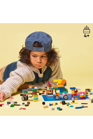 Classic Blue Baseplate LEGO® - Dès 4 ans