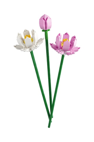 Les fleurs de lotus LEGO® - 220 pièces - Dès 8 ans