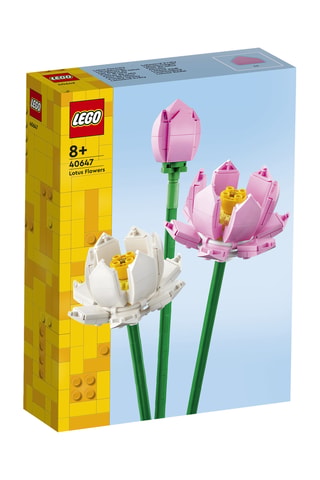 Les fleurs de lotus LEGO® - 220 pièces - Dès 8 ans