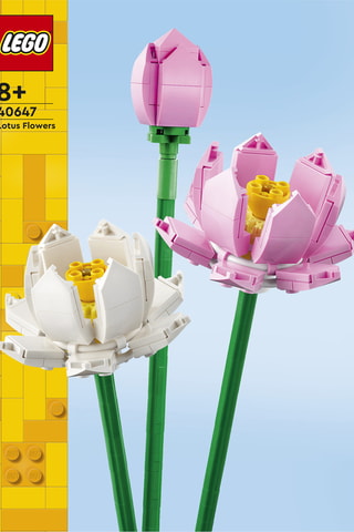 Les fleurs de lotus LEGO® - 220 pièces - Dès 8 ans