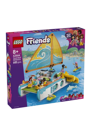 Friends Travel Boat Adventure LEGO® - 685 pièces - Dès 8 ans