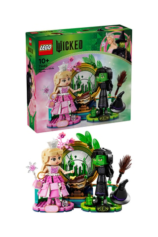 Wicked Elphaba & Glinda LEGO® - 558 pièces - Dès 10 ans