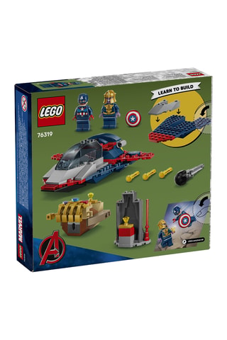 Captain America vs. Thanos Avengers Marvel LEGO® - 107 pièces - Dès 4 ans 
 