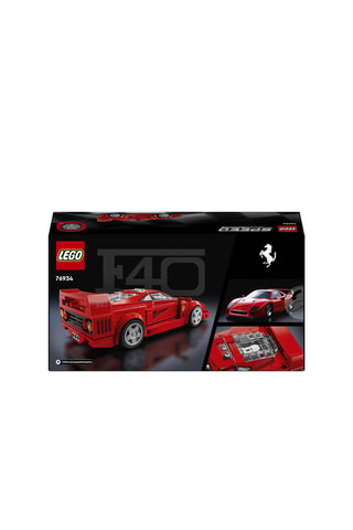 Speed Champions Ferrari F40 Supercar LEGO® - 318 pièces - Dès 9 ans