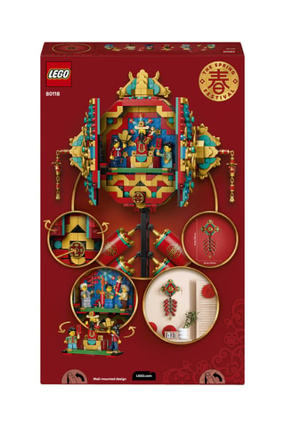 Spring Festival Fortune Firecracker Wall Art LEGO® - 1039 pièces - Dès 9 ans