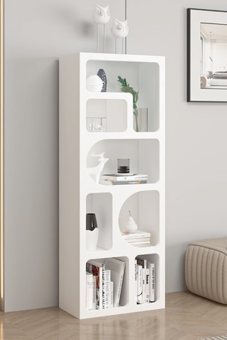 Étagère 4 niveaux - 135 x 50 x 27 cm
