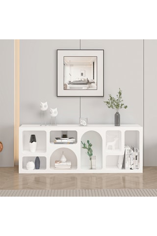 Étagère 4 niveaux - 135 x 50 x 27 cm