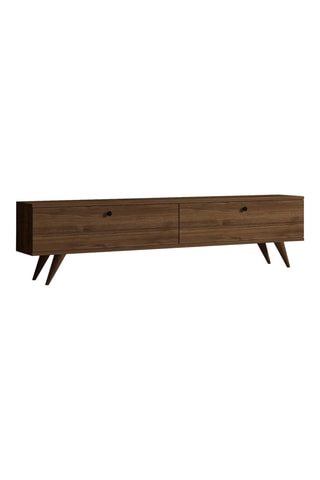 Meuble TV 2 abattants Paris - 160 x 40 x 25 cm