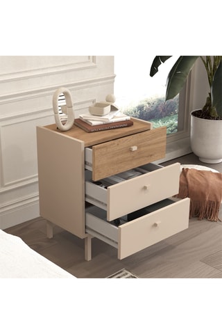 Table de chevet - 63,5 x 47,9 x 36,8 cm