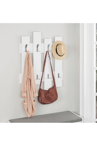 Porte-manteau mural Wave - 64 x 79 x 4 cm
