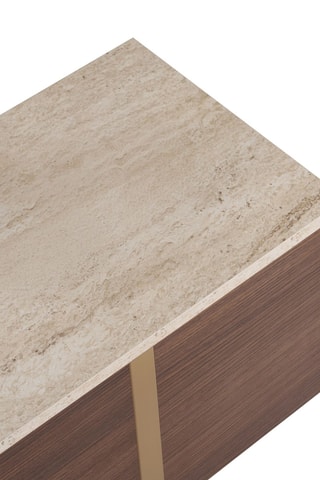 Meuble TV 2 abattants - 180 x 50,5 x 29,5 cm