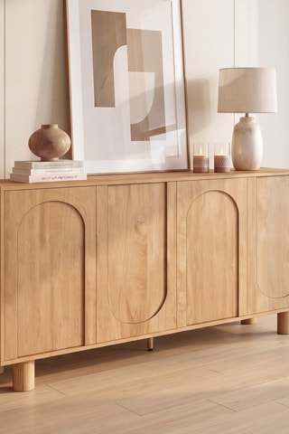 Aparador de 4 puertas - 160 x 80 x 40 cm
