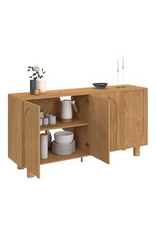 Aparador de 4 puertas - 160 x 80 x 40 cm