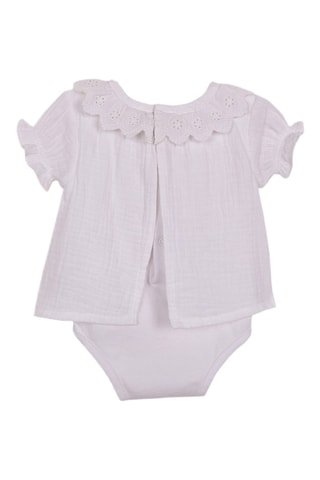 Body-chemise - Blanc