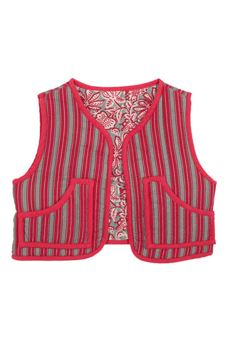 Gilet réversible sans manches - Vert
