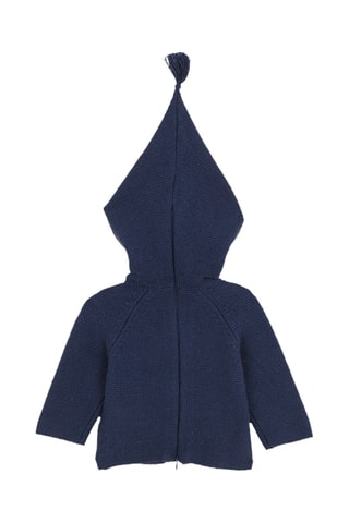 Pull à capuche - Bleu