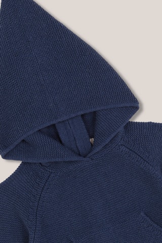 Pull à capuche - Bleu