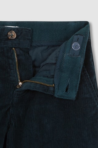 Short en velours - Vert