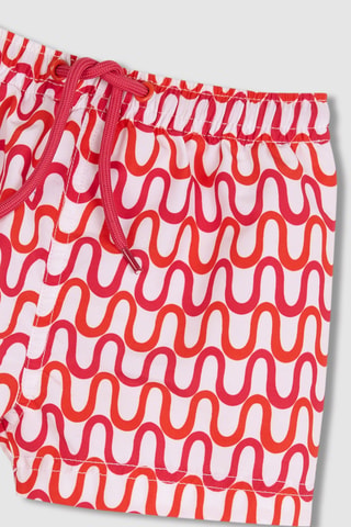 Short de bain - Blanc