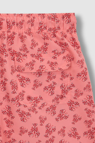 Short de bain - Corail