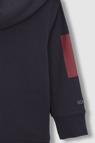 Sweat à capuche - Bleu foncé