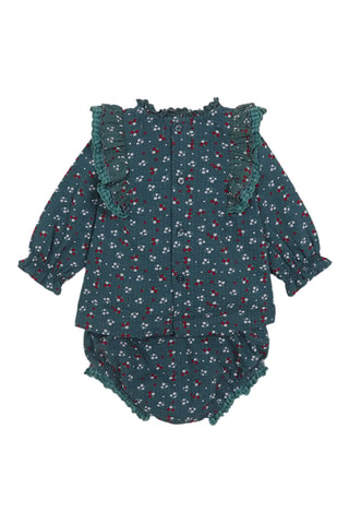 Robe et bloomer - Vert