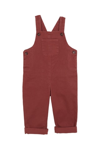 Salopette sans manches - Marron