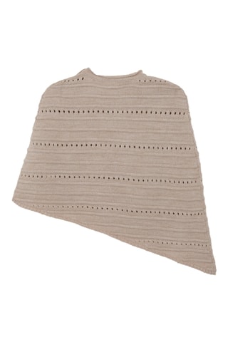 Poncho sans manches - Gris