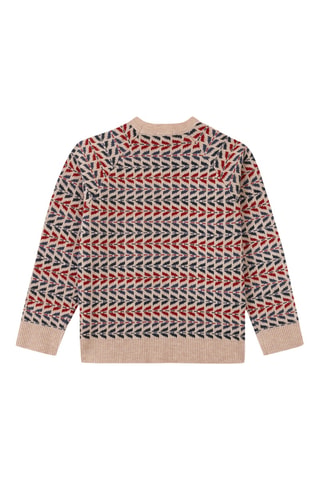 Pull en laine - Rouge
