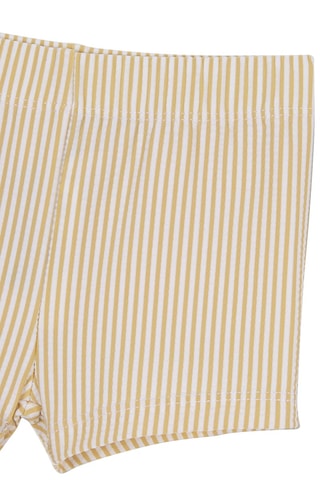 Short de bain - Jaune