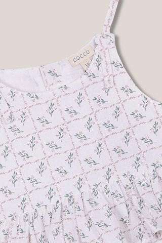 Body - Blanc, vert et rose