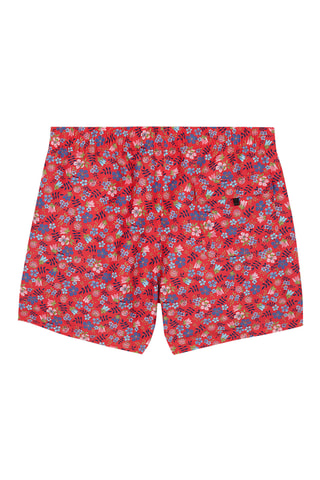 Short de bain - Rouge
