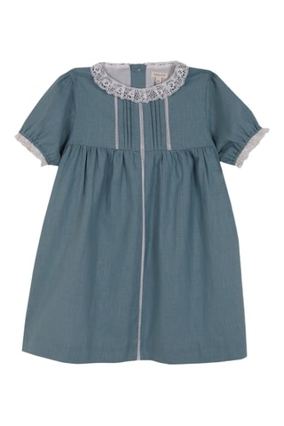 Robe en lin - Vert