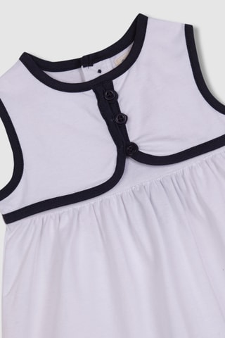 Robe et bloomer - Blanc