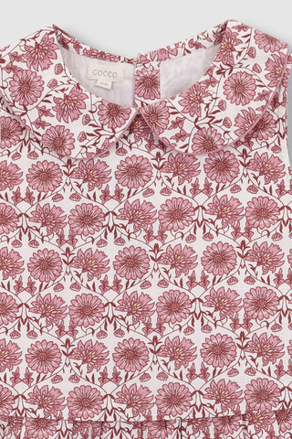Robe trompe-l’œil - Violet