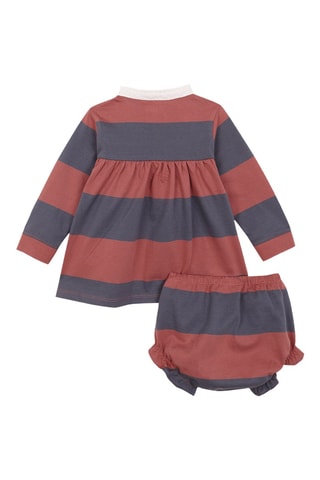 Robe polo - Rouge