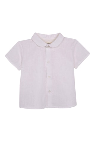 Chemise en lin - Blanc