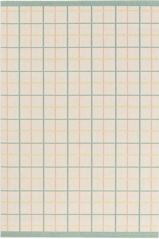 Tapis Manila - Beige et bleu