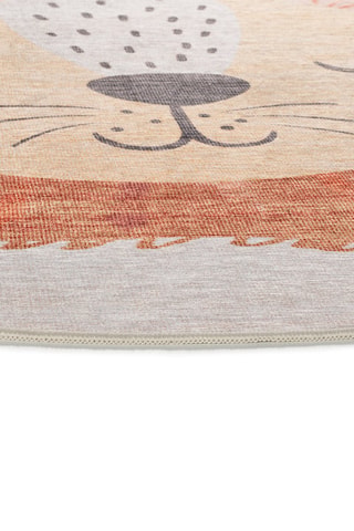 Tapis Candy - Gris et camel
