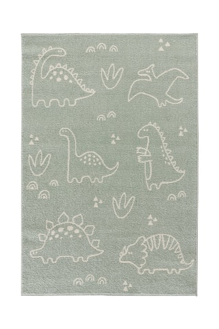 Tapis Beats - Vert et blanc