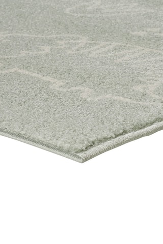 Tapis Beats - Vert et blanc