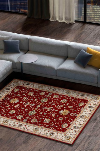 Tapis Classic 
Rouge et beige