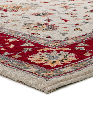 Tapis Classic 
Crème et rouge
