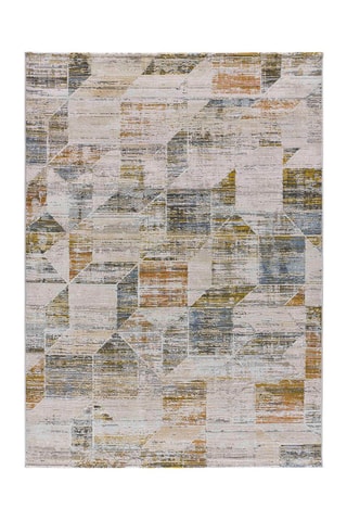 Tapis Kilis 
Beige et bleu