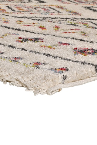 Tapis Kasbah - Ecru et anthracite