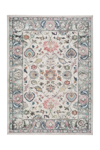 Tapis Parma 21 - Beige et bleu