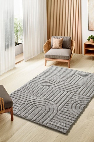 Tapis Juno - Gris clair